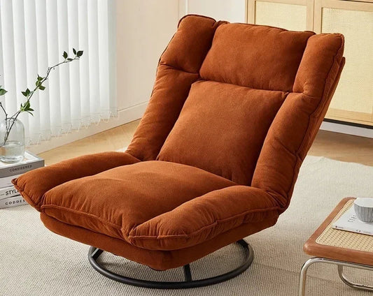Elegant Swivel Velvet Lounge Chair