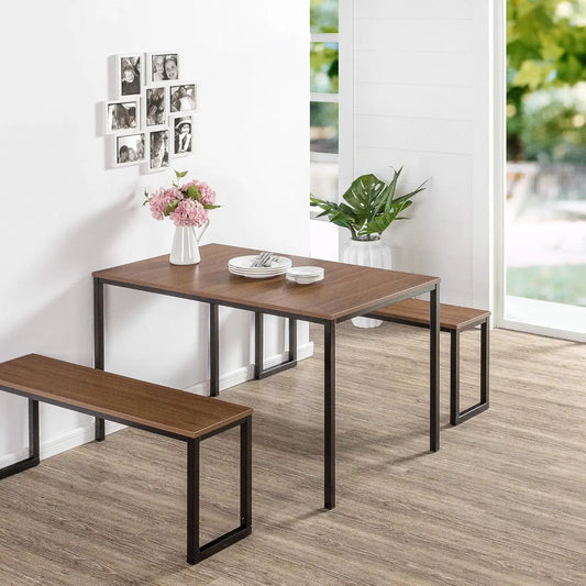 Modern Studio Dining Bench Set