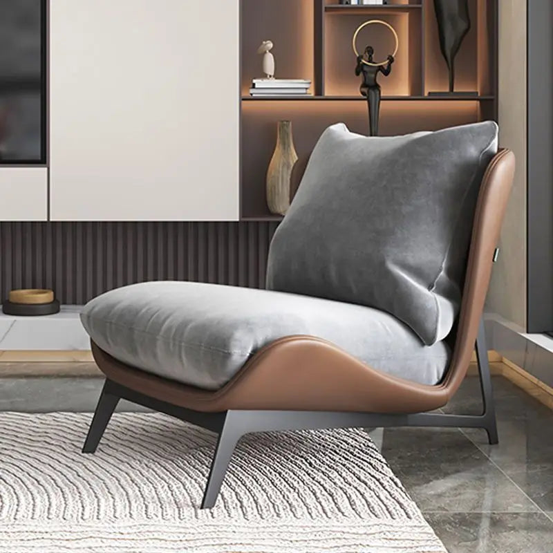 Comfy Single Sofa Armless Lounge Chair