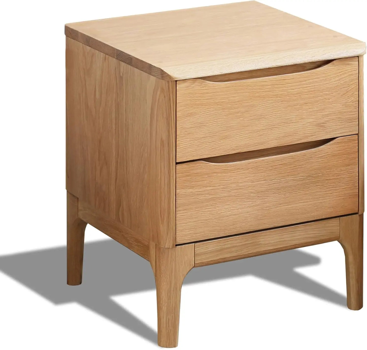 Solid American White Oak Bedside Table Drawer