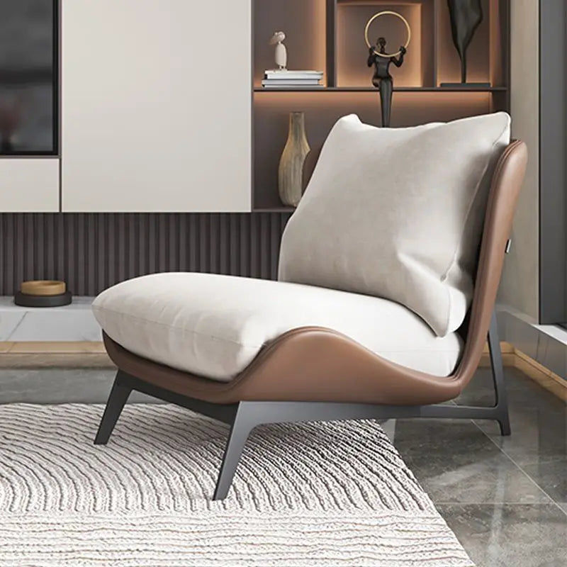 Comfy Single Sofa Armless Lounge Chair