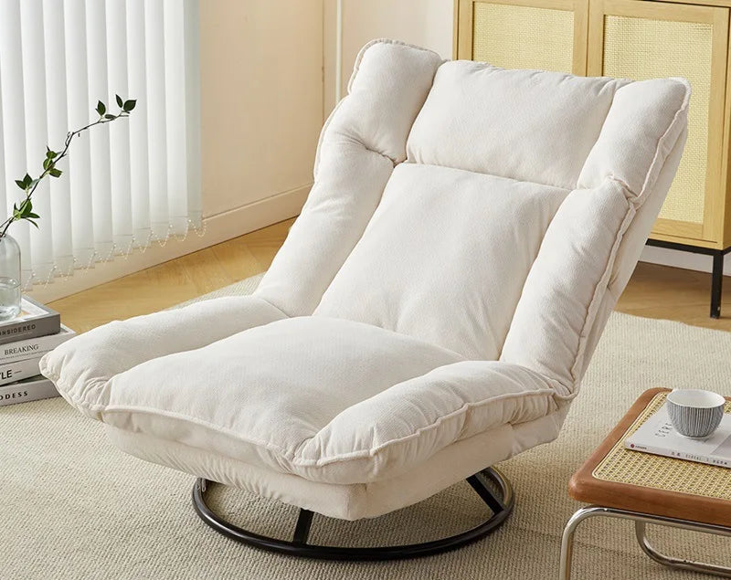 Elegant Swivel Velvet Lounge Chair